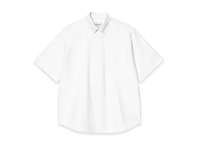 Carhartt WIP S/S Braxton Shirt "White/White"