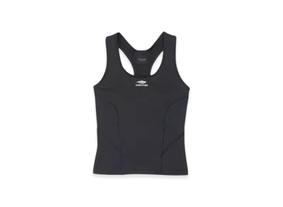 BALENCIAGA Women's 3b Sports Icon Athletic Tank Top "Black"
