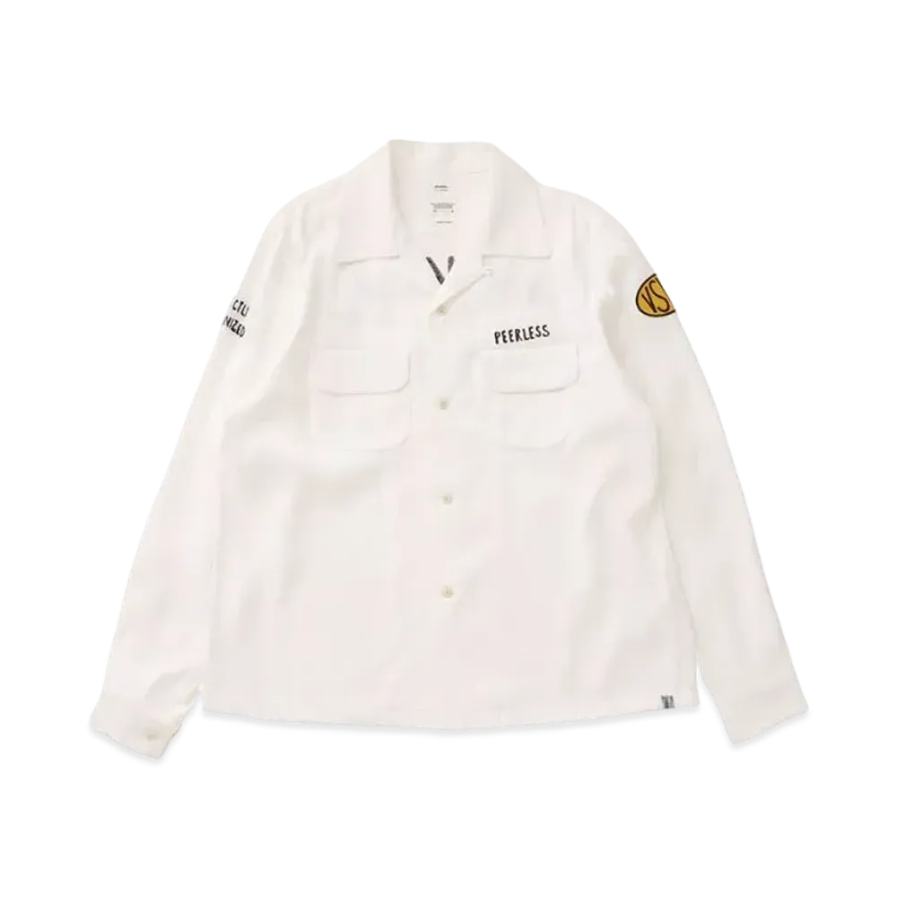 visvim Keesey G.S. Shirt L/S I.Q.W.T. "White"