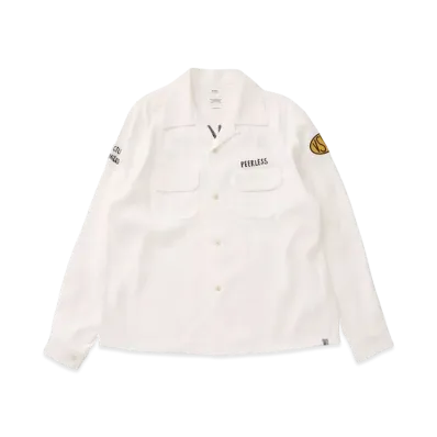 visvim Keesey G.S. Shirt L/S I.Q.W.T. "White"