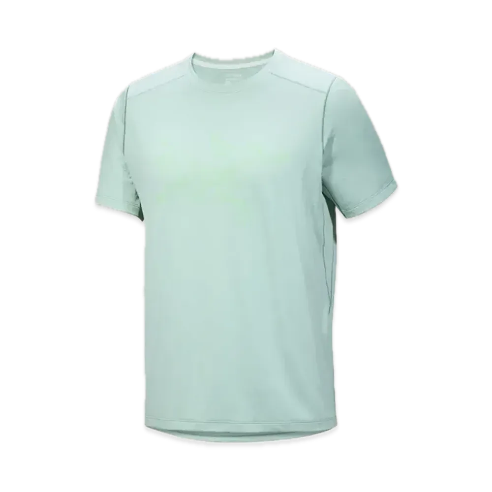 ARC'TERYX Cormac Logo Short Sleeve Men's "Stone Green Heather"