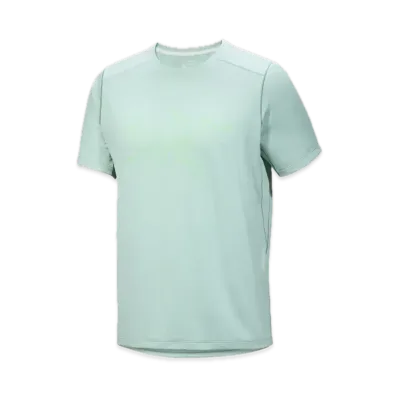 ARC'TERYX Cormac Logo Short Sleeve Men's "Stone Green Heather"