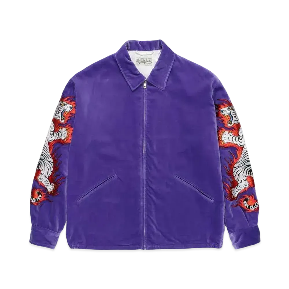 WACKO MARIA TIM LEHI / Vietnam Jacket "Purple"