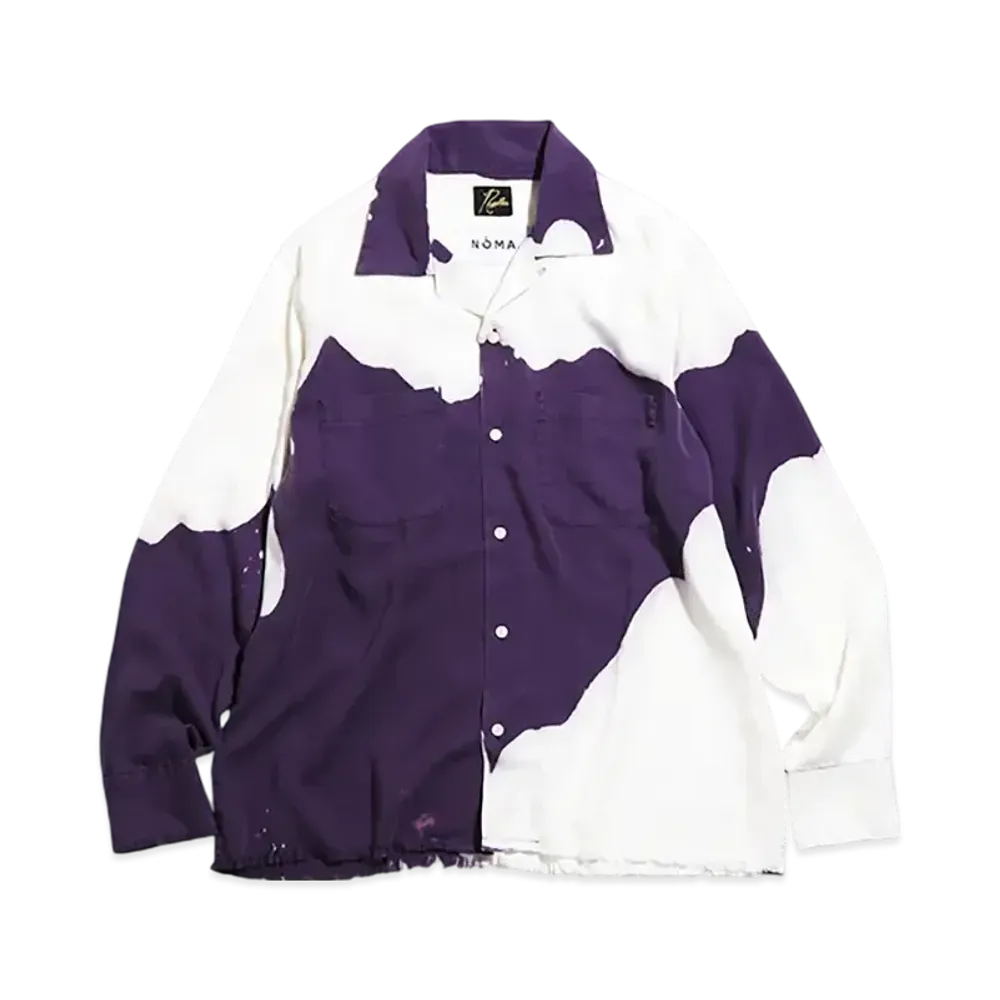 Needles x NOMA t.d. Classic Shirt "Dye / Bleach"