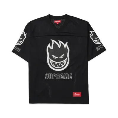 Supreme x Spitfire Football Jersey "Black"