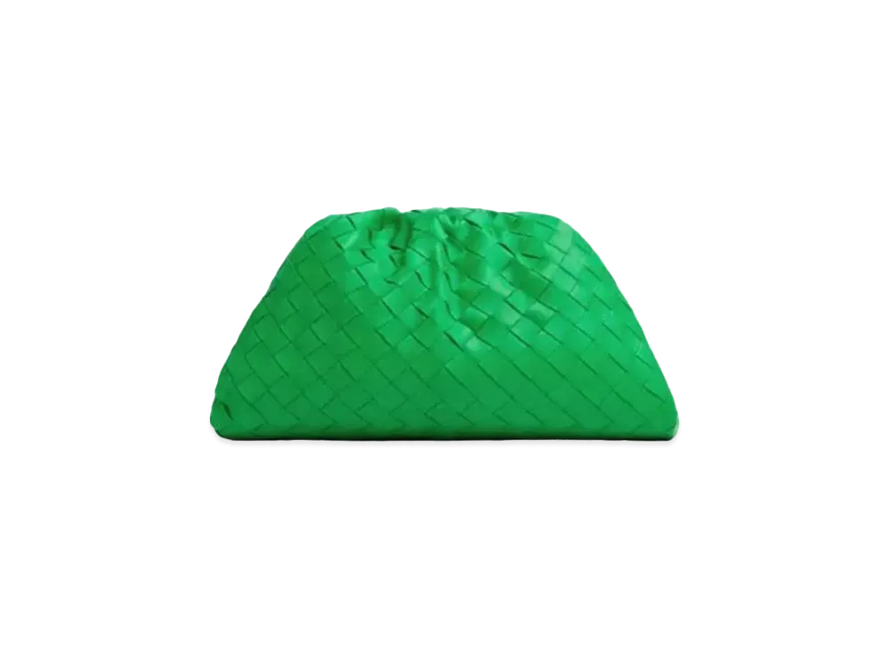 Bottega Veneta Teen Pouch Clutch "Parakeet"