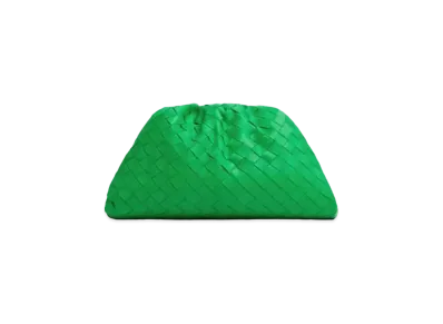 Bottega Veneta Teen Pouch Clutch "Parakeet"