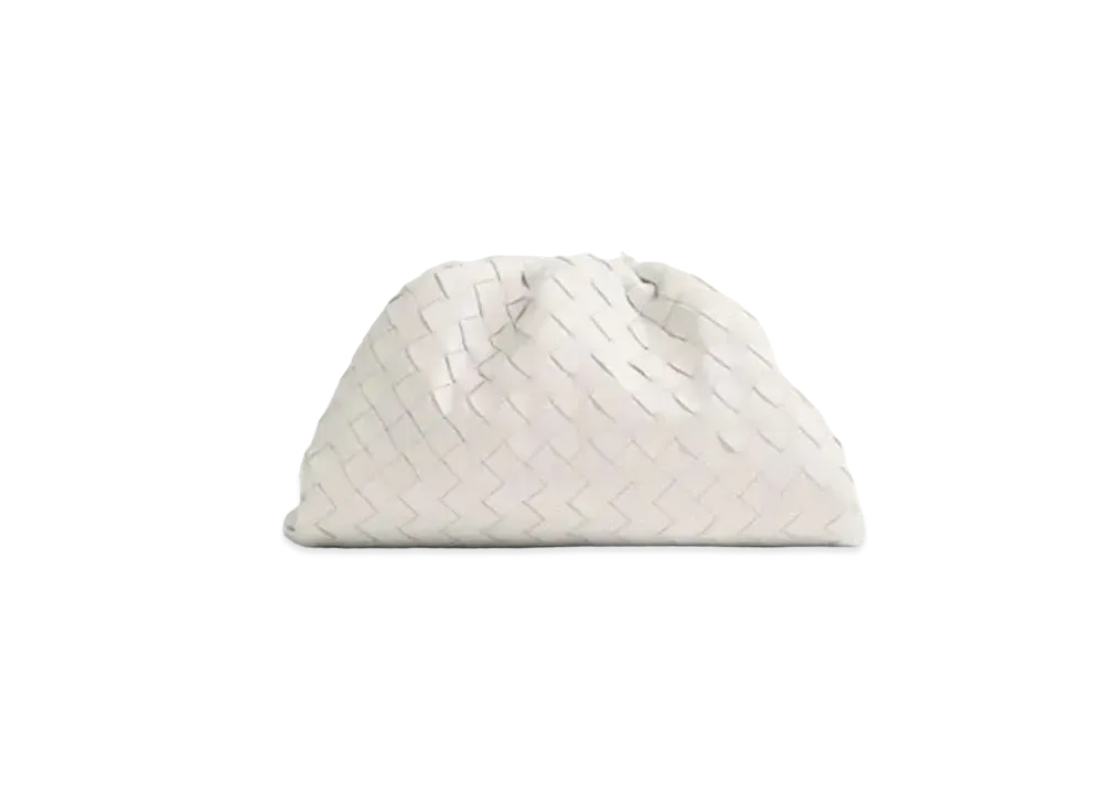 Bottega Veneta Clutch "Chalk"