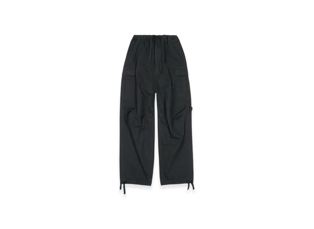 BALENCIAGA Drawstring Cargo Pants "Black"