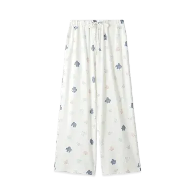 GELATO PIQUE Halloween Collection 'PIQUE MONSTER' Monster Pattern Long Pants "Off White"