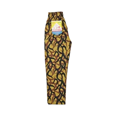 COOKMAN design Chef Pants "Tribalcamo/Beige"