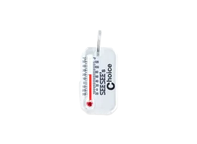 SEE SEE see see's choice Zip-O-Gage Thermometer "White"