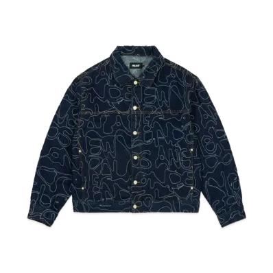 PALACE Splat Denim Jacket "Indigo"