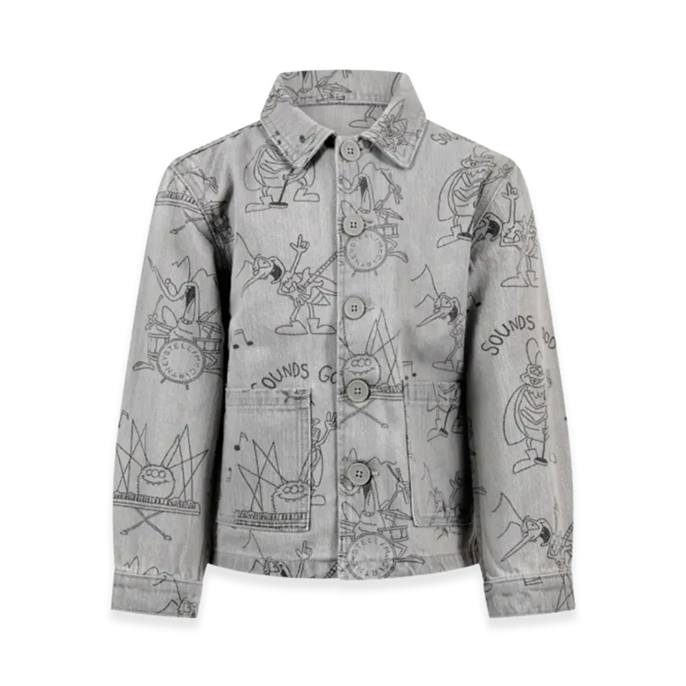 STELLA McCARTNEY Kids Jackets "Gray"