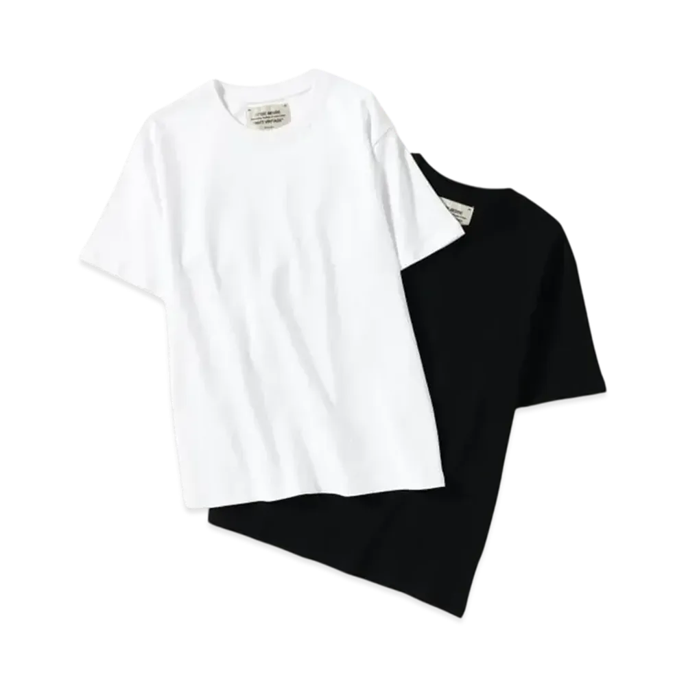 BEAMS FUTURE ARCHIVE Pack Tee "Black/White"