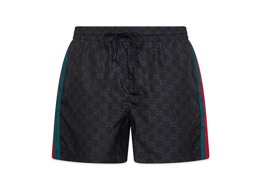 GUCCI 'GG' Swim Shorts "Black"
