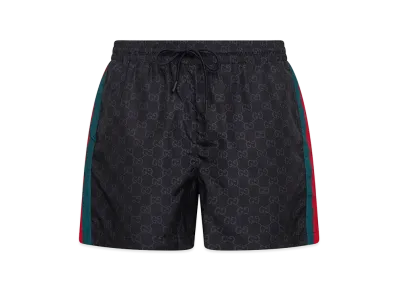 GUCCI 'GG' Swim Shorts "Black"