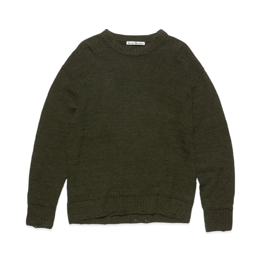 Acne Studios Knitted Sweater "Khaki"