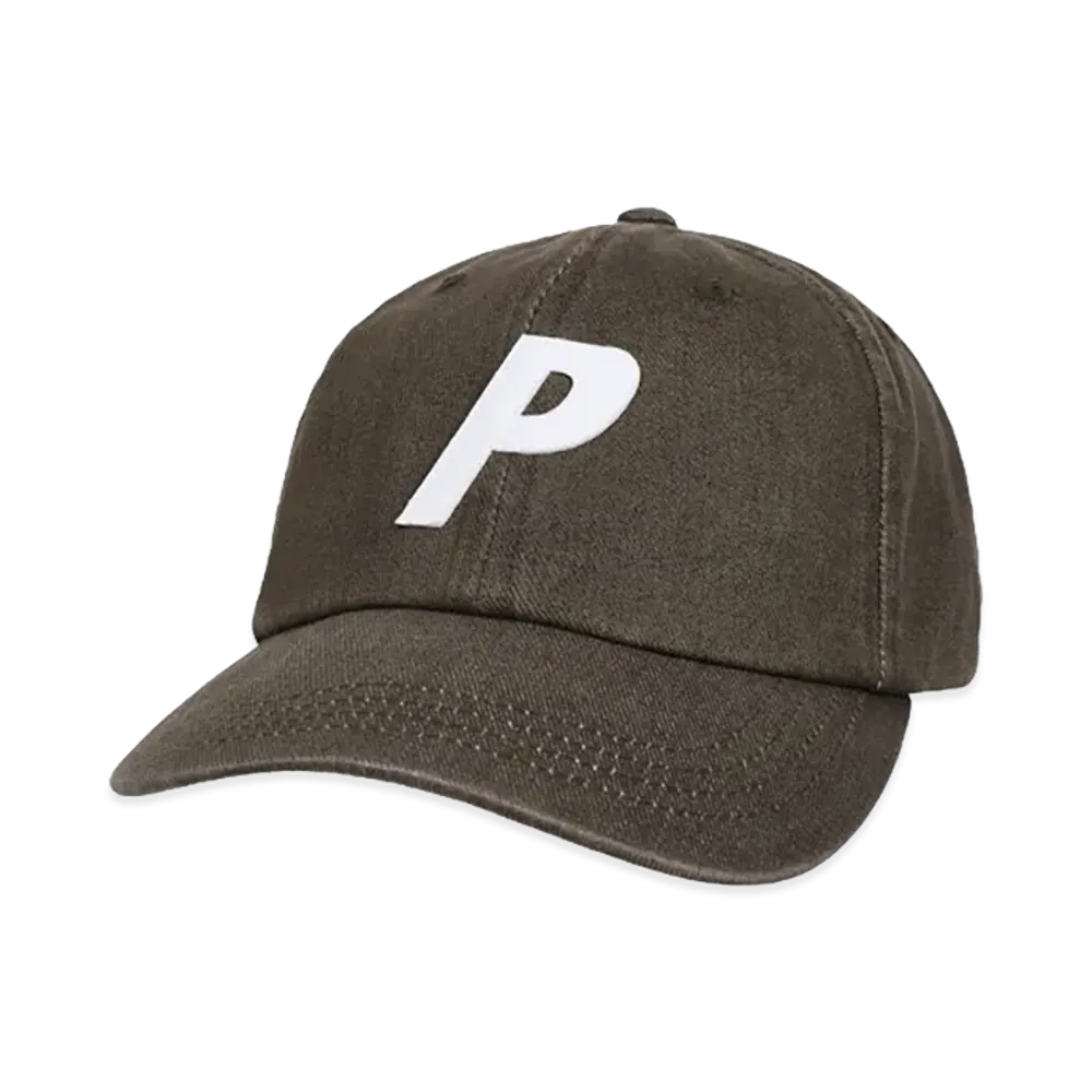 PALACE Bleached Denim P 6-Panel "Brown"