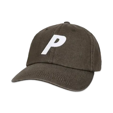 PALACE Bleached Denim P 6-Panel "Brown"