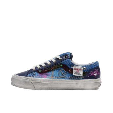 Harris Tweed × Vans Premium Old Skool 36 "Tweed Navy Blue"