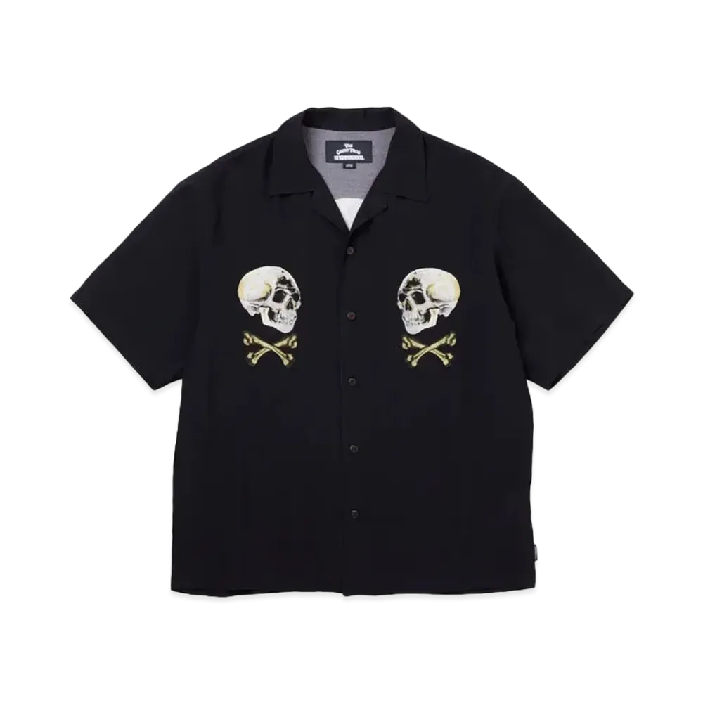 NEIGHBORHOOD NH x The Great Frog Skull Hawaiian Shirt SS "Black"