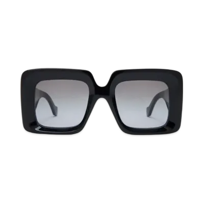 LOEWE Square Maxi Anagram Sunglasses "Black"