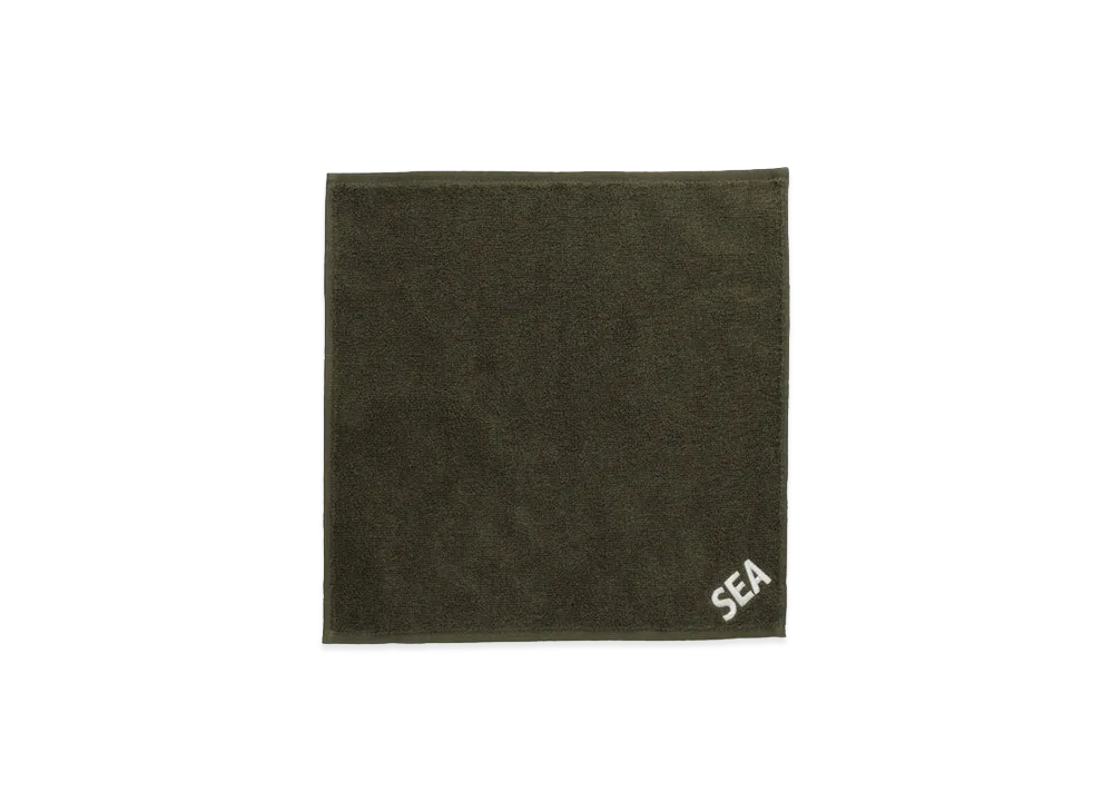 WIND AND SEA Sea Hand Towel "Khaki"