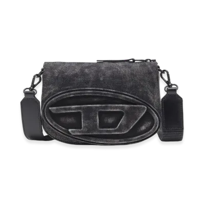 Diesel 1Dr Camera Bag 1Dr-Camera Bag In Stonewashed Denim "Black"