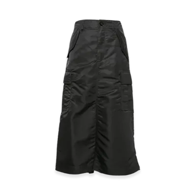 sacai Nylon Twill Skirt "Black"