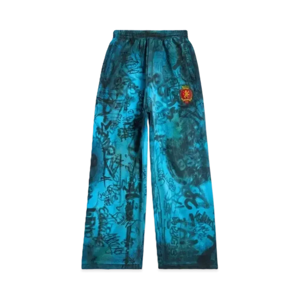 BALENCIAGA Skater Baggy Sweatpants "Blue Sky"