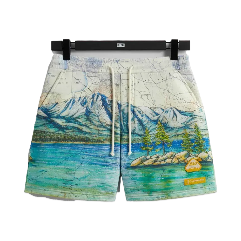 Kith x Columbia Lake Tahoe Fleece Short "Chalk"
