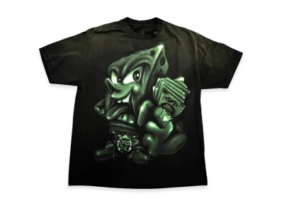 Travis Scott Cactus Jack x SPONGEBOB Mr Krabs Tee "Black"