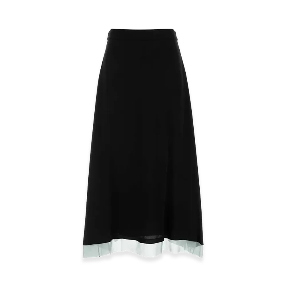 FENDI Women's Crepe Skirt "Black"