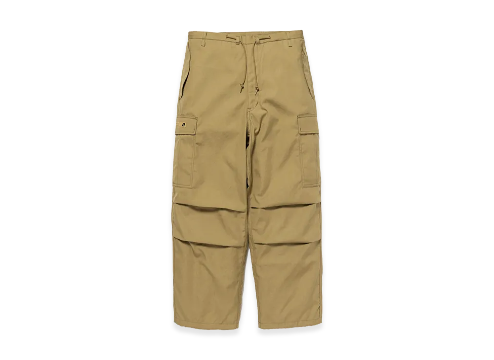 WTAPS MILT0001 / Trousers / Cotton. CNVS "Brown"