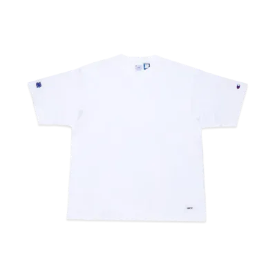 UNDEFEATED CHAMPION STENCIL LABEL SS TEE - C8-V322 "White"