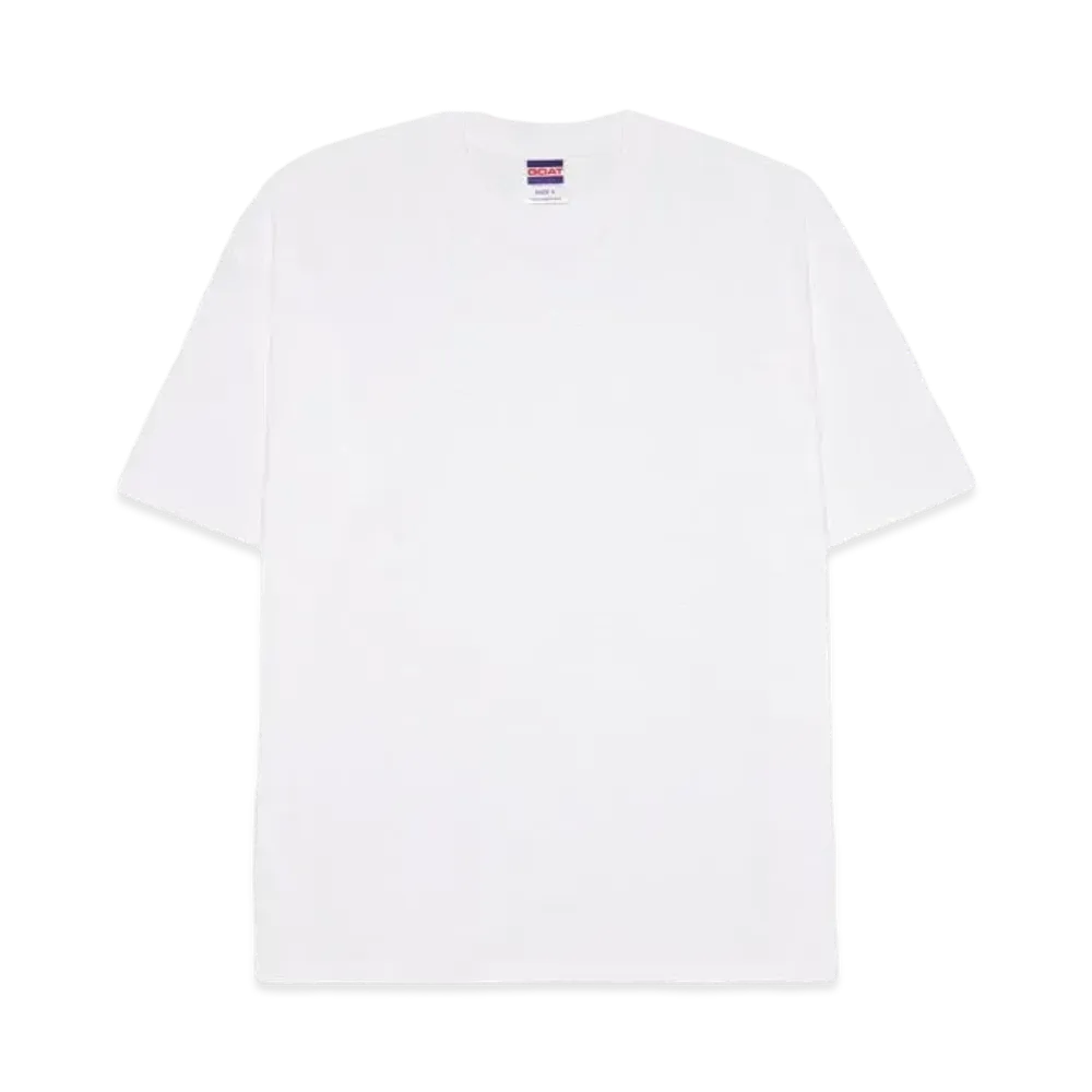 GOAT SHORT SLEEVE TEE "WHITE"