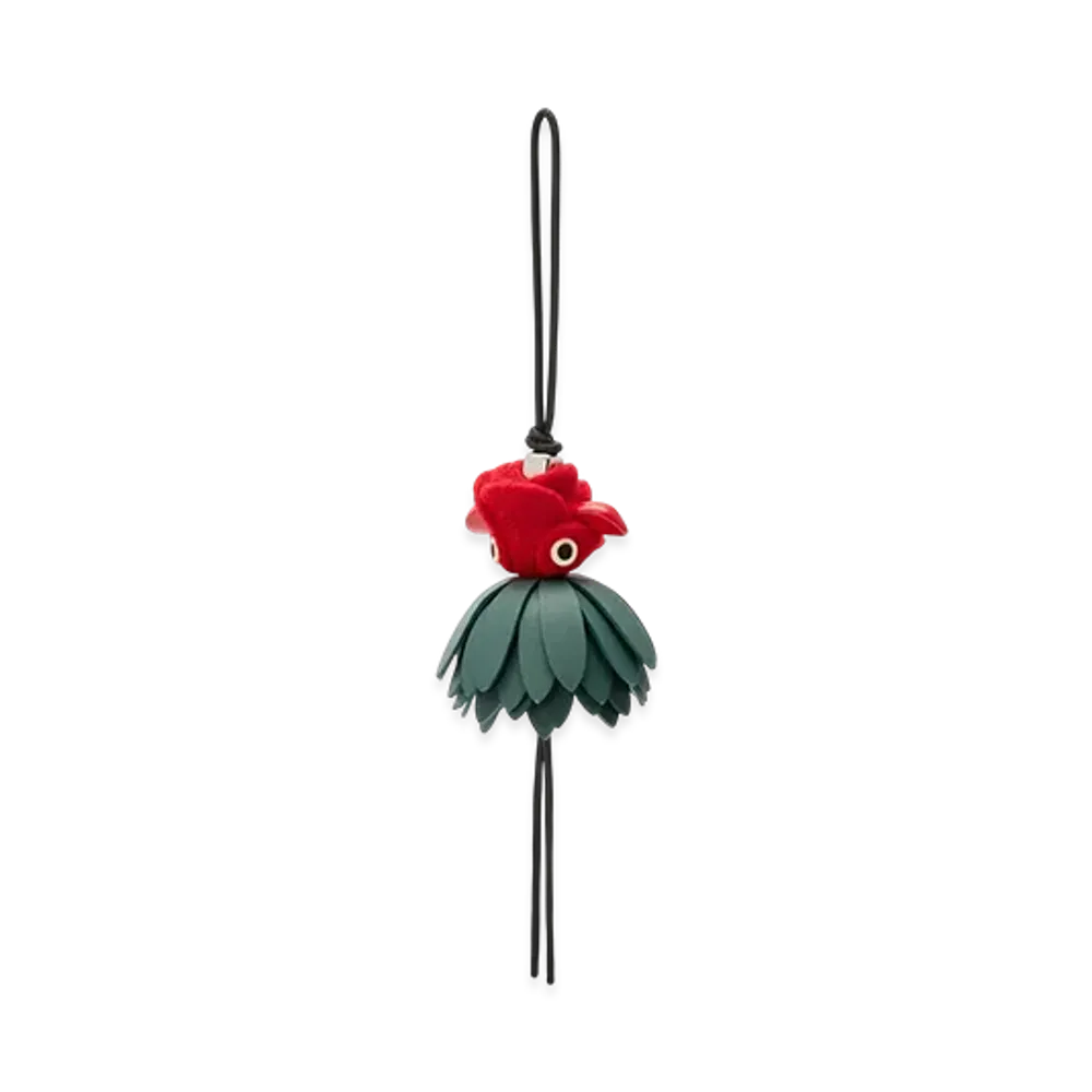 LOEWE Rosita Puzzle Charm "Black/Red"