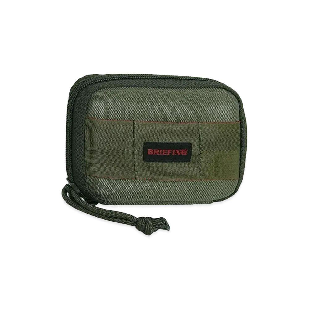 BRIEFING Card Case / Coin Case "Khaki"