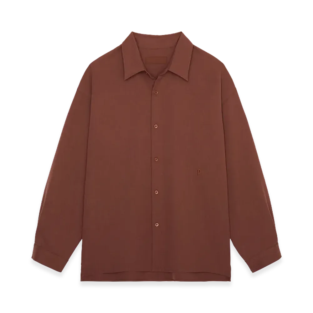 POINTLESS JOURNEY PJ Basic Shirt "Rust"
