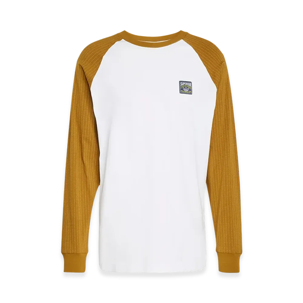 adidas Wabash Loose Baseball Jersey "White/Bronze Strata"