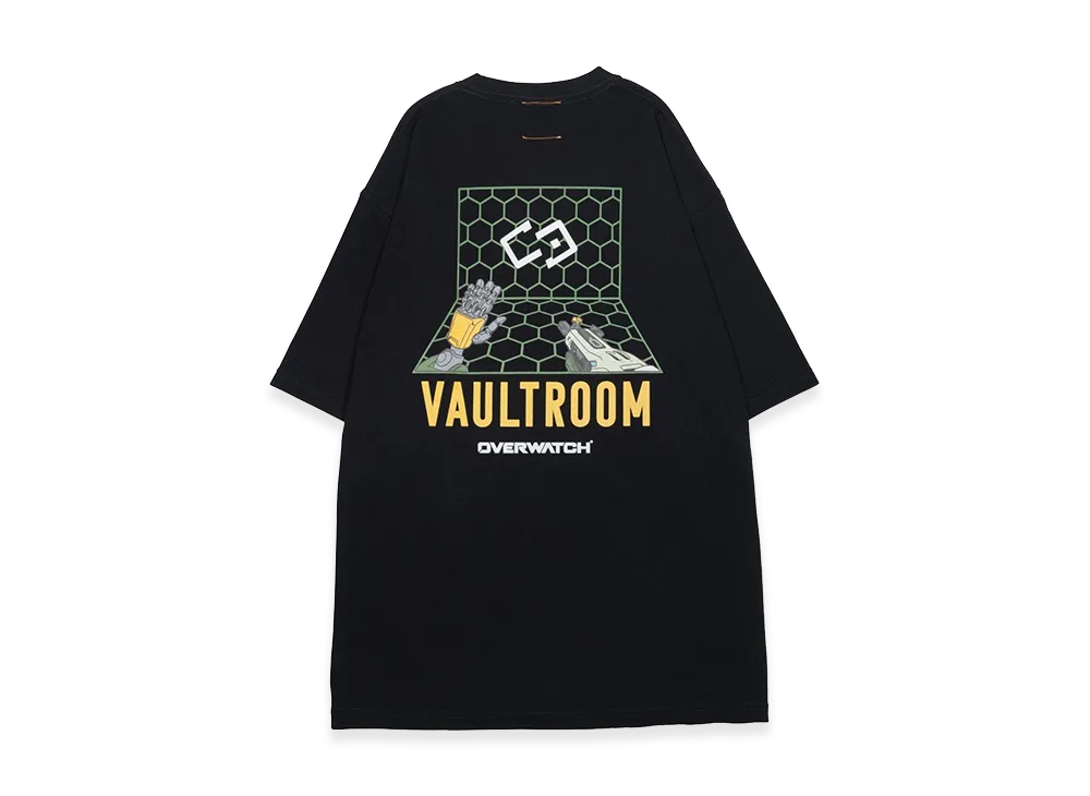 VAULTROOM x OVERWATCH Bastion Tee "Black"