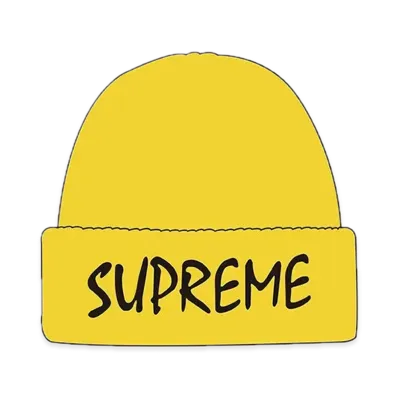 Supreme FTP Beanie "Yellow"