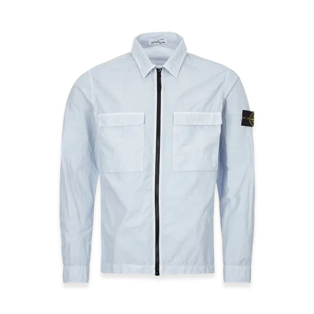 Stone Island 11102 Naslan Light Overshirt - 20SS "Sky Blue"