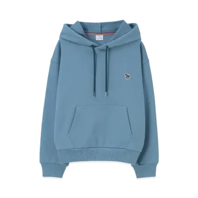Paul Smith Women's Zebra Patch Parka "Blue"