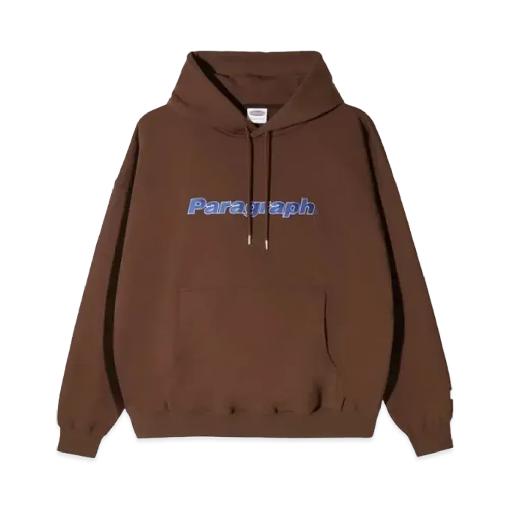 Paragraph Basic Logo Hoodie "Brown"