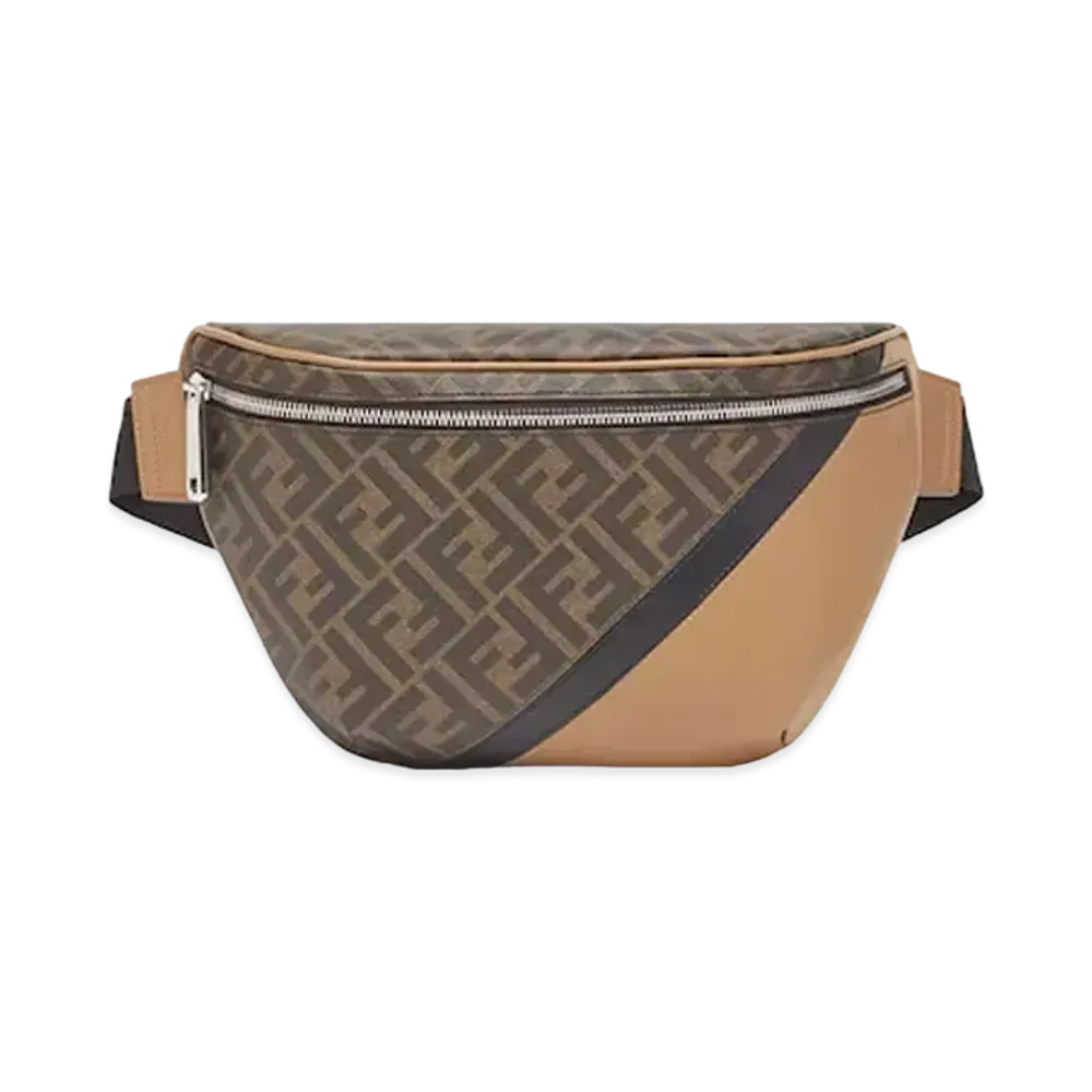 FENDI Diagonal Belt Bag "Multi Color"