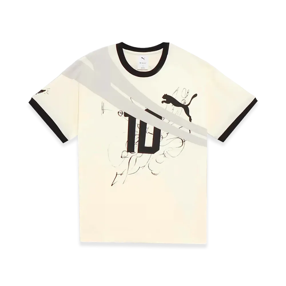 PUMA x MASU T7 Hope Ever S/S T-Shirt "Warm White"