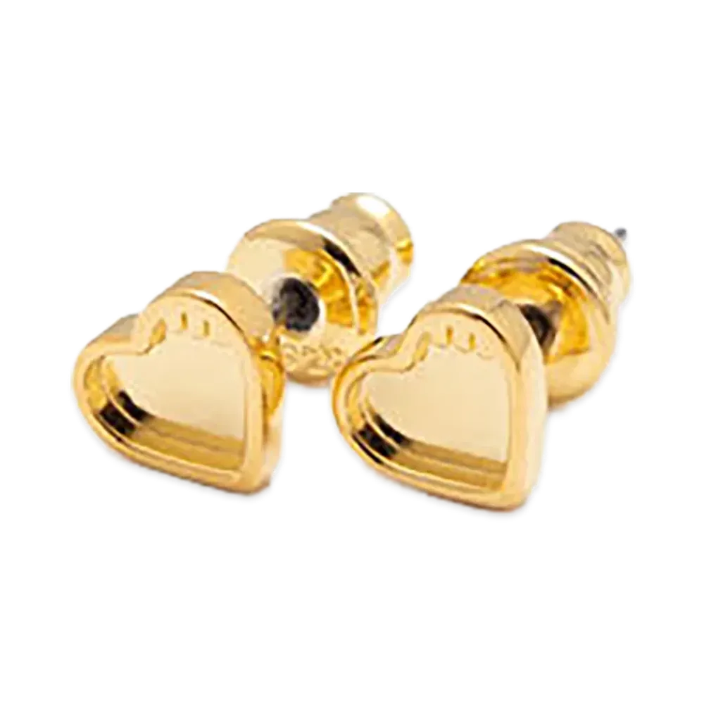 HUMAN MADE Silver Earrings "Gold"