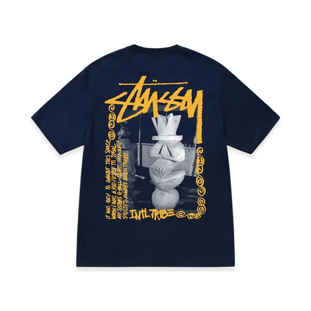 Stussy Landin Tee "Navy"
